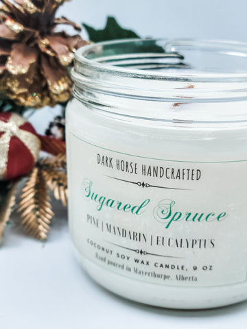 Sugared Spruce - Coconut Soy Candle